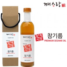 [인천건설협회] 국산 참기름 300ml 선물박스